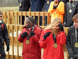 Stanley Kebenei (Arkansas) and Andrew Colley (NC State - 3rd time in the top 20)