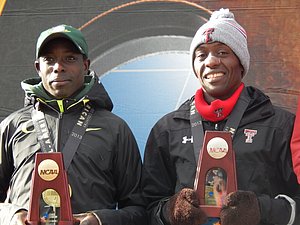 Edward Cheserek and Kennedy Kithuka