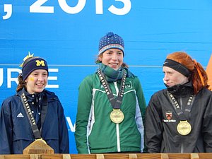L to R: Erinn Finn of MIchigan, Dana Giordano (Dartmouth) and Megn Curham (Princeton)