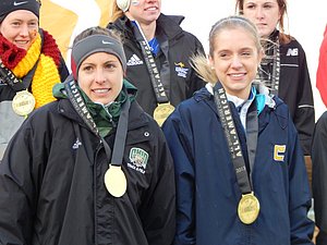 Teghan Henderson (Chattanooga) and Julie Bottorff (Duke)