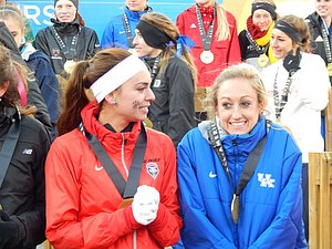 Sammy Silva (New Mexico) and Cally Macumber (Kentucky)