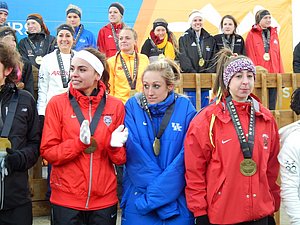 Sammy Silva (New Mexico), Cally Macumber (Kentucky), Rachel Sorna (Cornell)