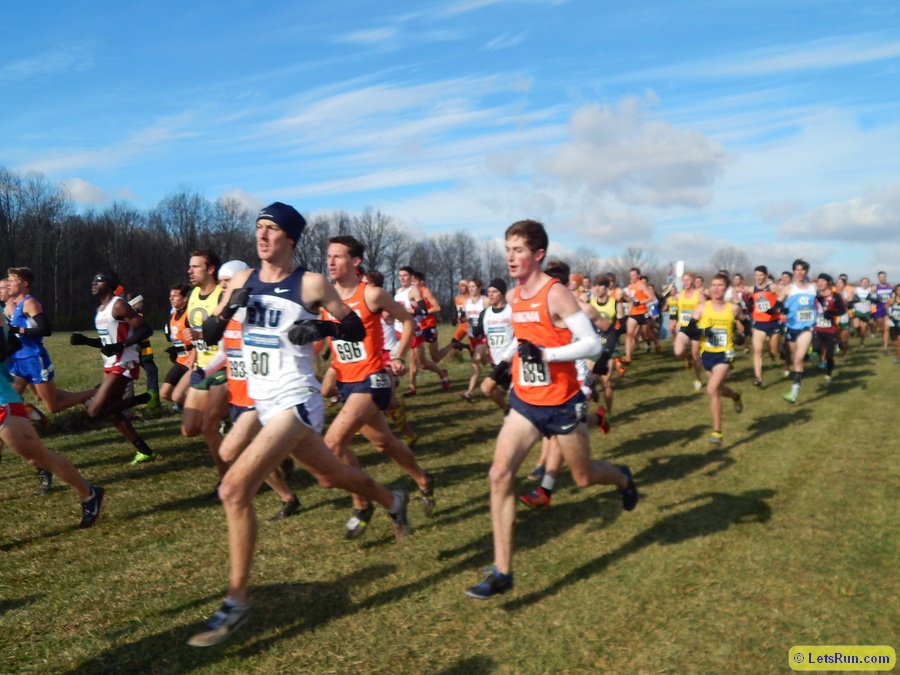 Steve Flint of BYU and Chris Foley of UVA (689)