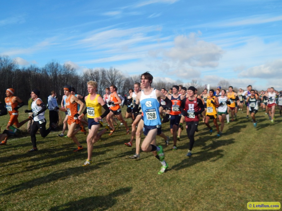 Andy Trouard of Northern Arizona (404) and  Isaac Presson of UNC
