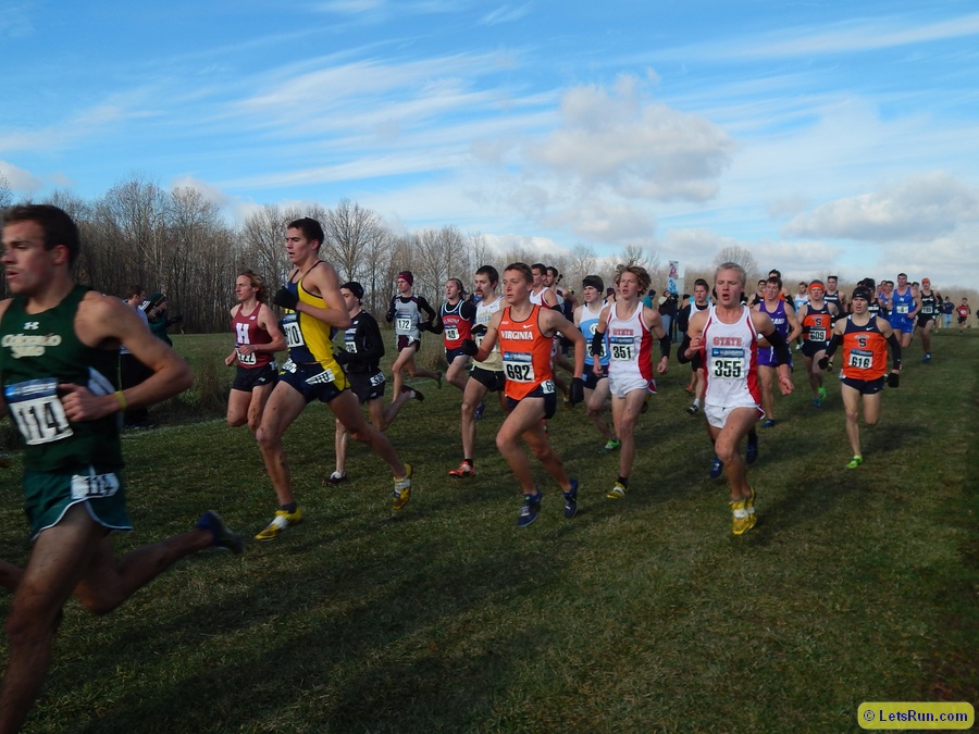 Thomas Madden (692) of Virginia and George Parsons (351) and Jacob Thomson (355) of NC State