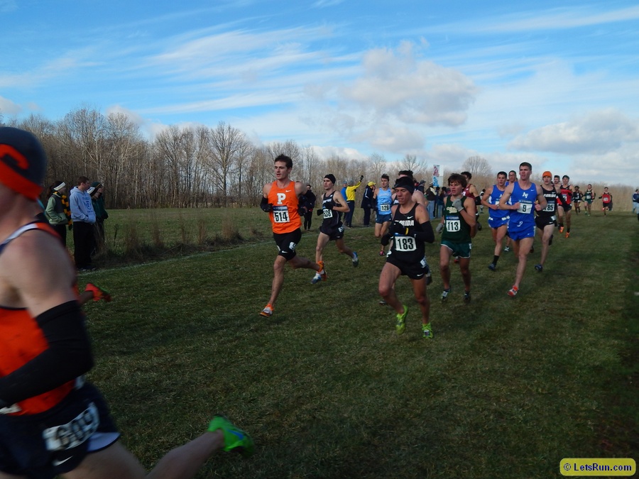 Princeton's Connor Martin, Carlos Miranda of Florida (183), and Jefferson Abbey (113) of Colorado St.