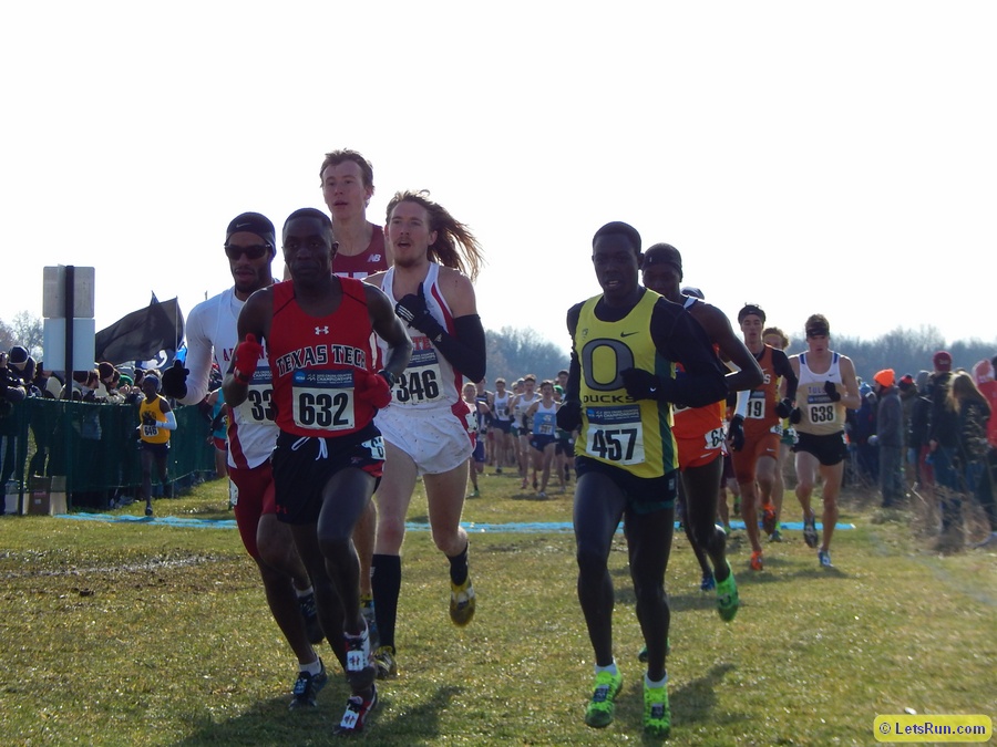 3 non-Africans in the top fiver early on