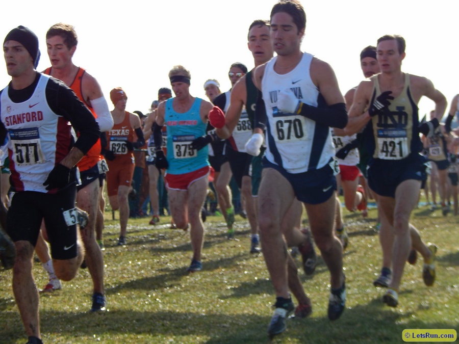 Michael Atchoo of Stanford and Robert Denault of Villanova