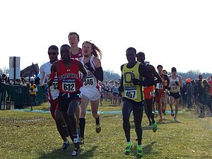 3 non-Africans in the top fiver early on