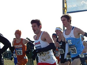 Austin Roth of Texas, Ash Harrell of Lamar and UNC's Isaac Presson
