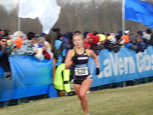 A blurry Emily Sisson