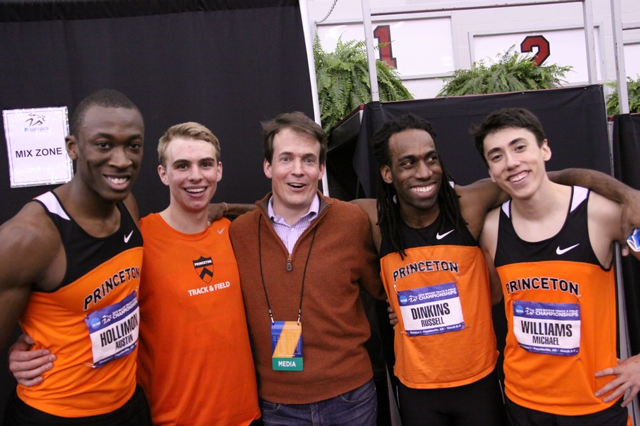 No Cheering in the Press Box: LRC's Rojo a Princeton Alum
