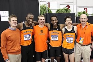 Coach Vig, Head Coach Fred Samara and the Princeton Team