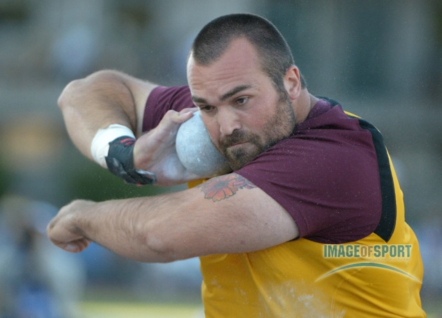 Jordan Clarke of Arizona State 2nd in Shot