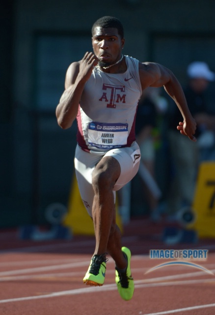 Ameer Webb 10.07 in His Semi