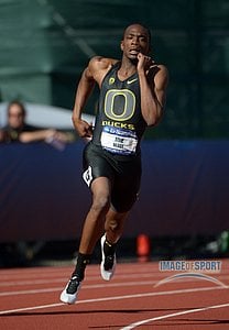 Mike Berry of Oregon Ran 45.70