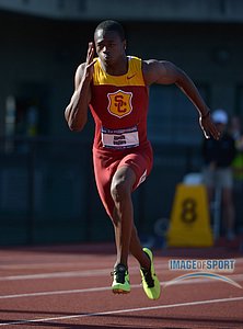 Aaron Brown of USC With a 10.05