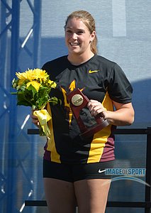 Chelsea Cassulo of Arizona State Hammer Champion