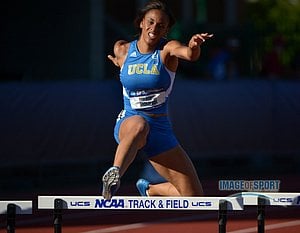 Turquoise Thompson of UCLA Won Her 400m Hurdles Heat