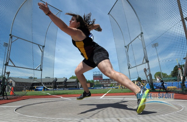 Anna Jelmini of Arizona State Won the Discus