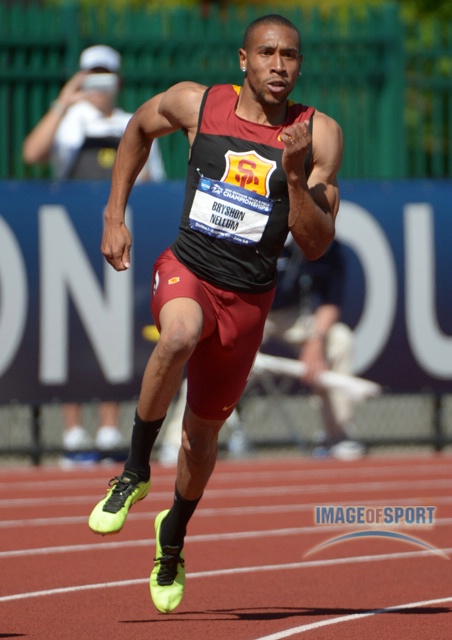 Bryshon Nellum 19.99! Wind Aided in His Semi