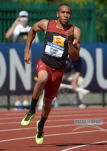 Bryshon Nellum 19.99! Wind Aided in His Semi