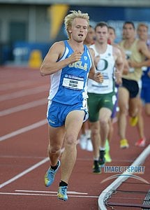 Marcus Nilsson in the 1500m Prelims