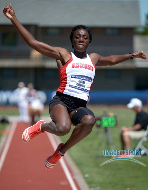 Dorcas Akinniyi in Heptathlon