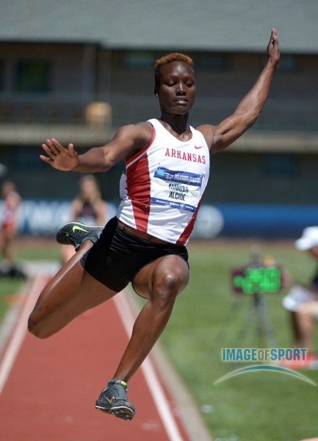 Makeba Alcide in Heptathlon