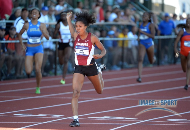 Kori Carte 53.21 Collegiate Record in 400m Hurdles