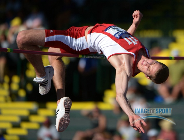 Derek Drouin 7'8" (2.34) for the Win Over Silver Medallist Erik Kynard