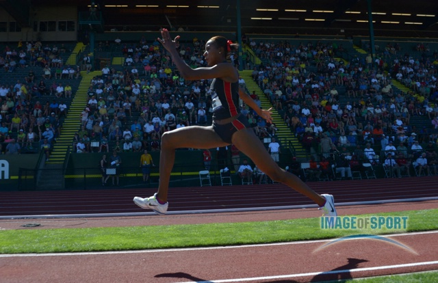 Shanieka Thomas of San Diego State