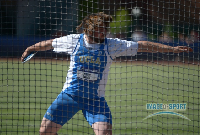 Julian Wruck won the discus