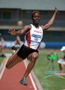 Makeba Alcide in Heptathlon