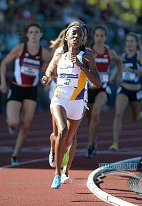 Natoya Goule of LSU in 800m Final