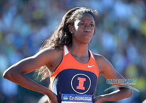 World Junior Champ Ashley Spencer Won the  400m