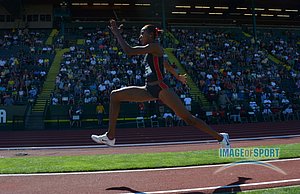 Shanieka Thomas of San Diego State