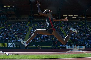 Shanieka Thomas of San Diego State Won the Triple