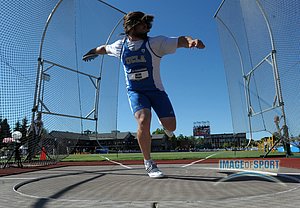 Julian Wruck of UCLA Won the Discus