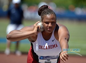 Tia Brooks of Oklahoma won the Shot