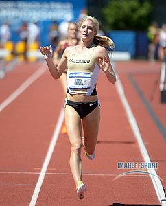 Emma Coburn Won the Steeple
