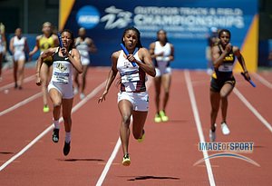 Ashley Collier Anchored Texas A&M to 4X100 Win