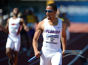 Arman Hall Anchored Florida to the 4x400 Win Which Tied them for the Team Title