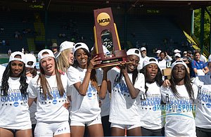 Kansas Women Celebrate NCAA Title