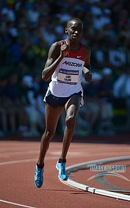 Lawi Lalang Out in Front in Men's 5000m Final