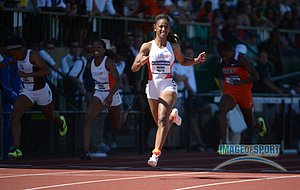 Brianna Rollins With the Performance of the Day a 12.39 NCAA Record in the Hurdles