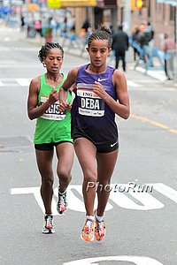 Buzunesh Deba and Tigist Tufa