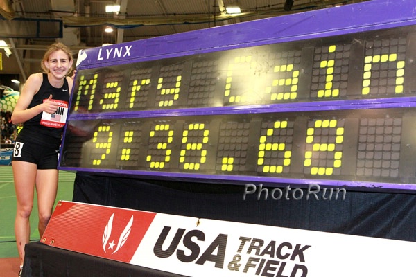 Mary Cain 9:38.68 2 Miles