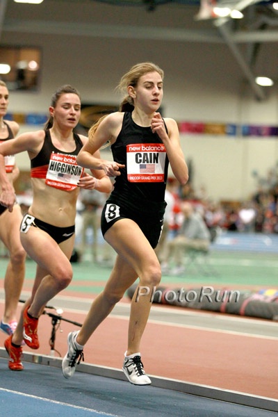 Mary Cain Moved Up Throughout