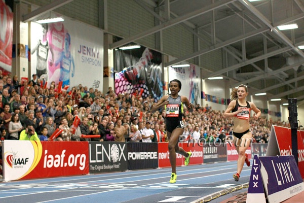 Dibaba Wins